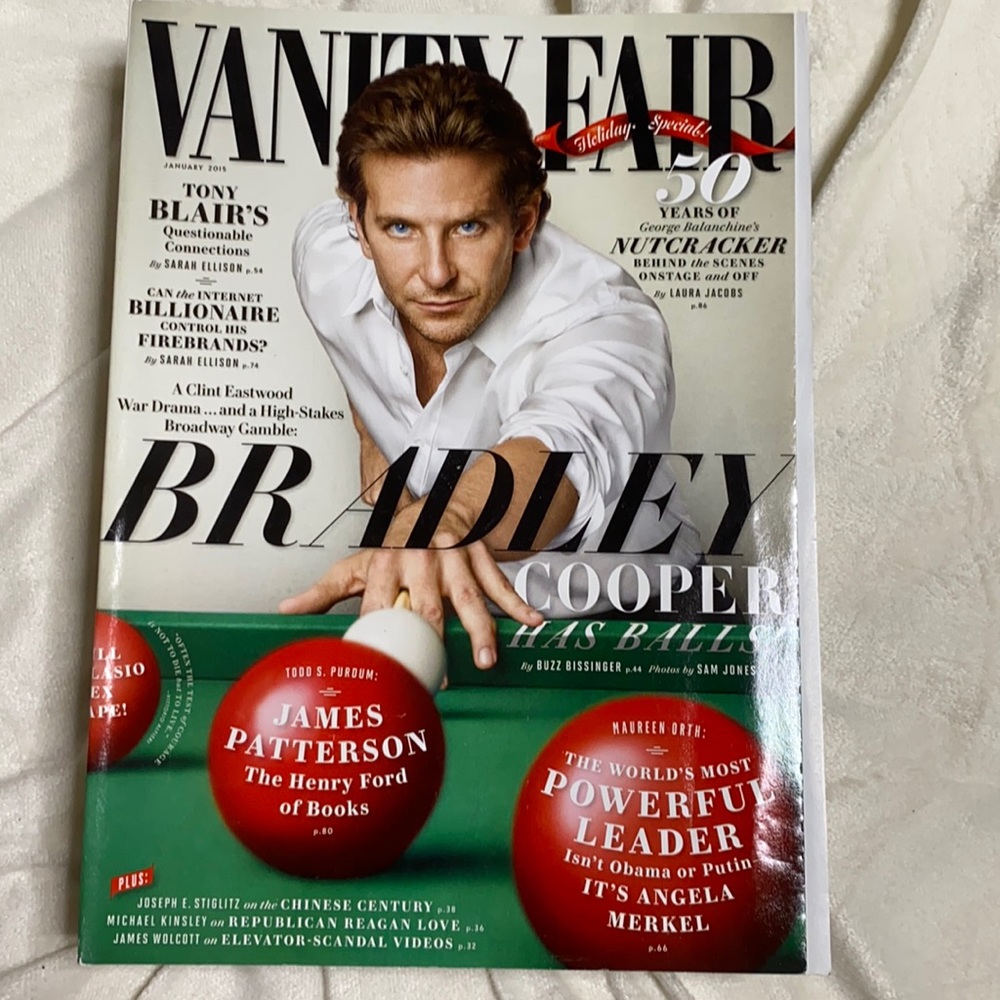 Vanity Fair Magazine, Jan 2015